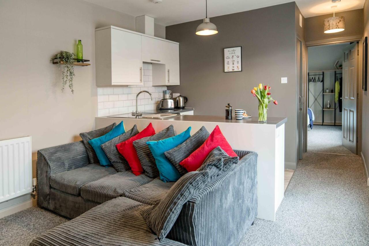 The Exchange Apartments With Permit Parking Tewkesbury Eksteriør billede