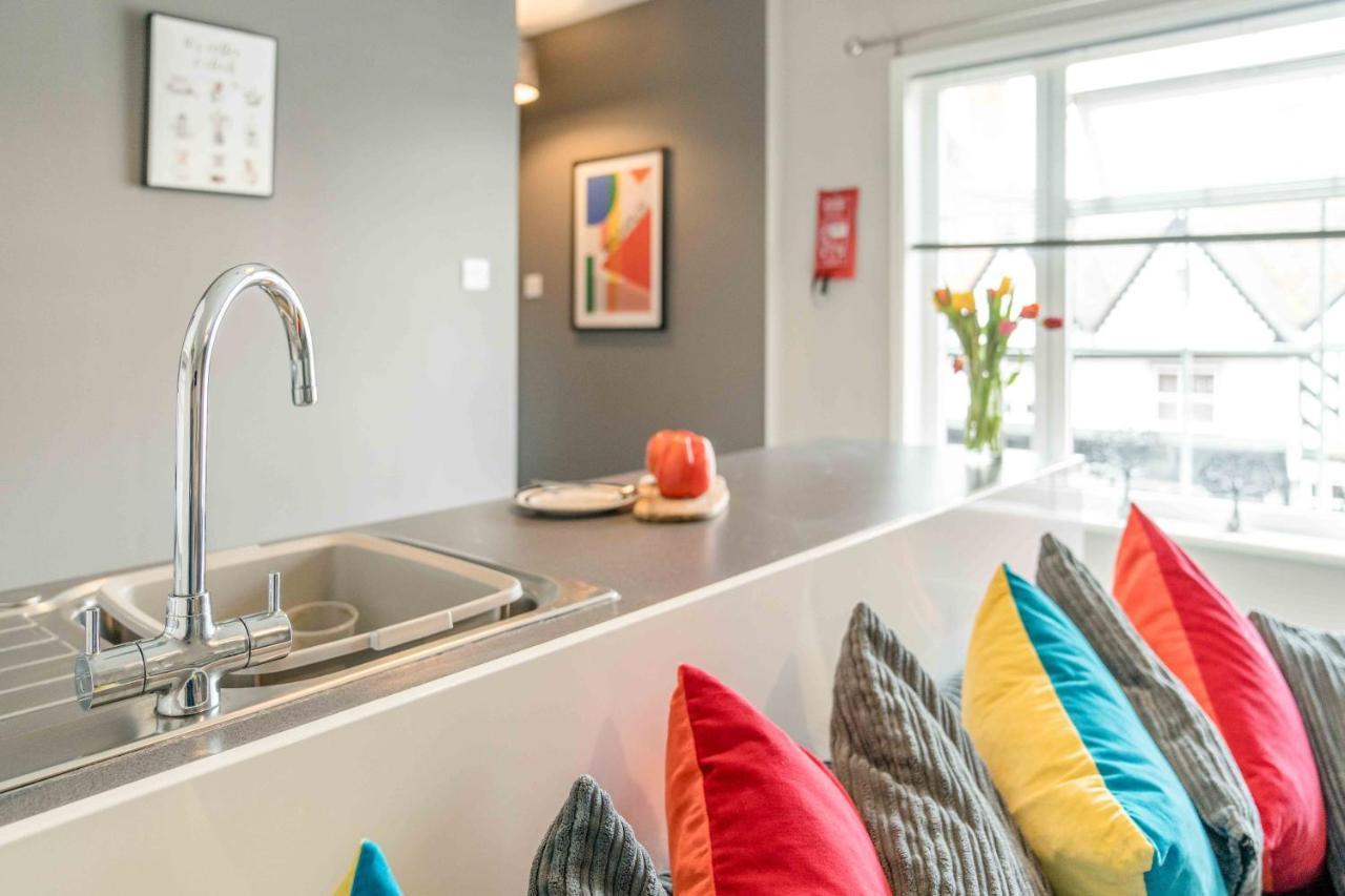 The Exchange Apartments With Permit Parking Tewkesbury Eksteriør billede