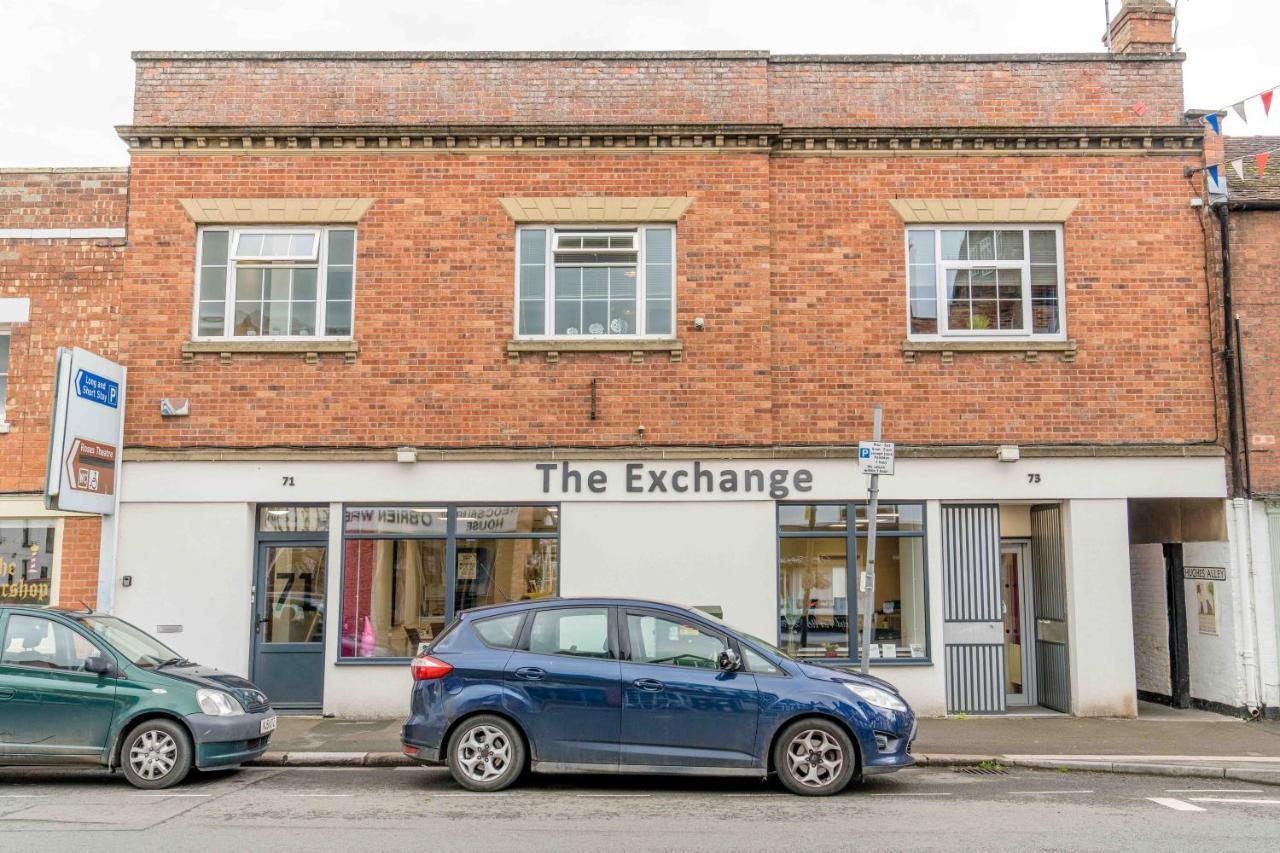 The Exchange Apartments With Permit Parking Tewkesbury Eksteriør billede